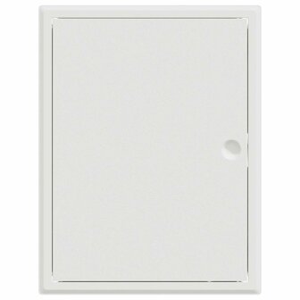 Toegangs paneel Wit 30 x 40 cm Staal 5