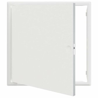 Toegangs paneel Wit 40 x 40 cm Staal 2
