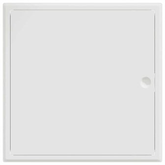 Toegangs paneel Wit 40 x 40 cm Staal 5