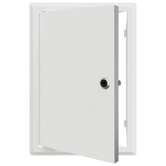 Toegangs paneel Wit 20 x 30 cm Staal 2