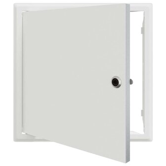 Toegangs paneel Wit 30 x 30 cm Staal 2