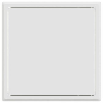 Toegangs paneel Wit 30 x 30 cm Staal 5