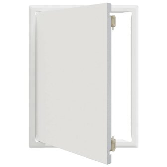 Toegangs paneel Wit 30 x 40 cm Staal 2