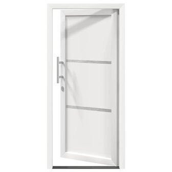 Voordeur Wit PVC 6