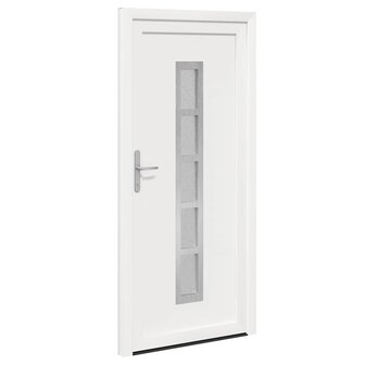 Voordeur Wit PVC 5