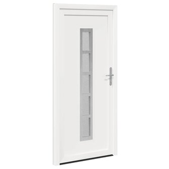 Voordeur Wit PVC 5