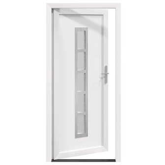 Voordeur Wit PVC 6