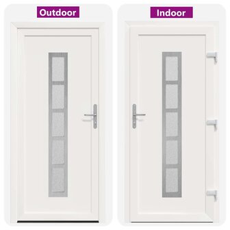 Voordeur Wit PVC 8