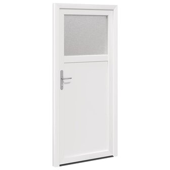 Voordeur Wit PVC 5
