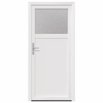 Voordeur Wit PVC 2