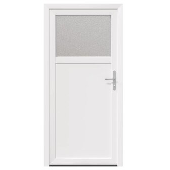 Voordeur Wit PVC 2