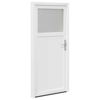 Voordeur Wit PVC 5