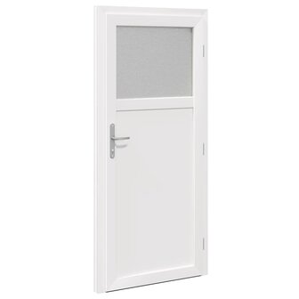 Voordeur Wit PVC 9