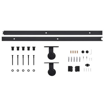Schuifdeur Bruin 80 x 208 cm Massief grenenhout 9