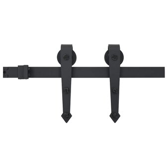 Schuifdeur Bruin 80 x 208 cm Massief grenenhout 7
