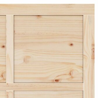 Schuifdeur Bruin 100 x 208 cm Massief grenenhout 8