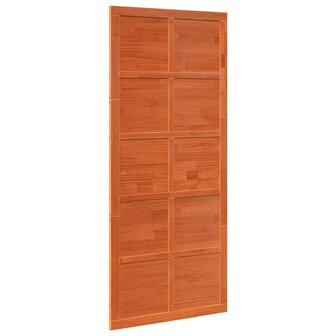 Schuifdeur Wasbruin 100 x 210 cm Massief grenenhout 2