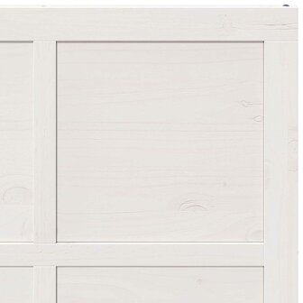 Schuifdeur Wit 80 x 210 cm Massief grenenhout 7