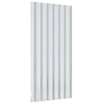 Dakpanelen 36 st 80x36 cm gegalvaniseerd staal antracietkleurig 5