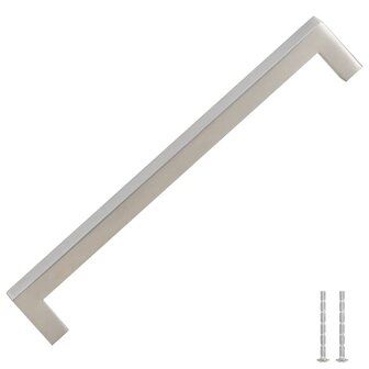 Handvatten 5 st 192 mm roestvrij staal zilverkleurig 3
