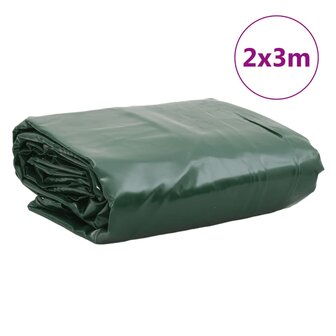 Dekzeil 650 g/m&sup2; 2x3 m groen 9