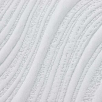 Matras Wit en Grijs 80 x 160 cm Traagschuim 9