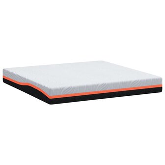 Matras Wit en Grijs 200 x 200 cm Traagschuim 6