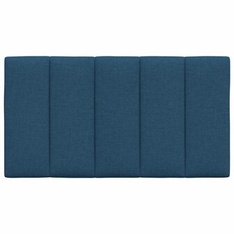 Hoofdbordkussen &quot;Hanko&quot; 90 cm stof blauw 4
