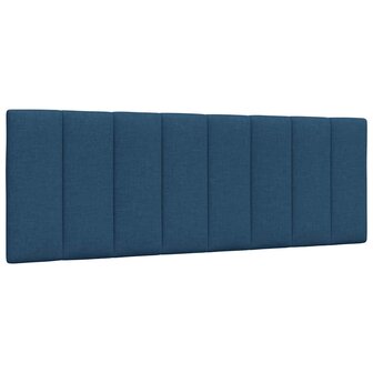 Hoofdbordkussen &quot;Hanko&quot; 120 cm stof blauw 1