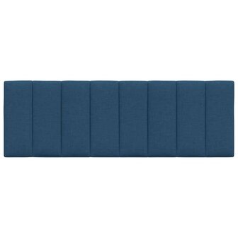 Hoofdbordkussen &quot;Hanko&quot; 120 cm stof blauw 4