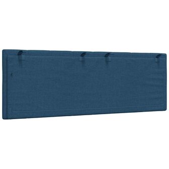 Hoofdbordkussen &quot;Hanko&quot; 120 cm stof blauw 6