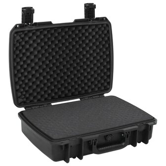 Flightcase draagbaar 50,5x37x14,5 cm PP zwart 3