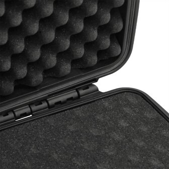 Flightcase draagbaar 50,5x37x14,5 cm PP zwart 6