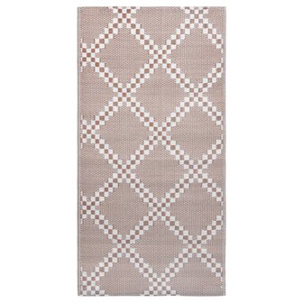 Buitenkleed ARAKIL 120x180 cm PP bruin 2