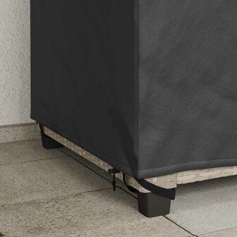Tuinstoelhoes Zwart 96 x 79 x 74 cm 420D oxford stof 4