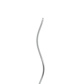Spiraalvormige plantensteunen 20 pcs Zilver 150 cm 8