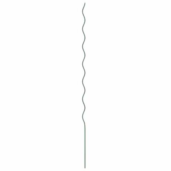 Spiraalvormige plantensteunen 20 pcs Groen 170 cm 5