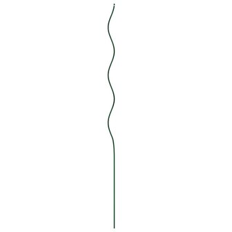 Spiraalvormige plantensteunen 5 pcs Groen 110 cm 5
