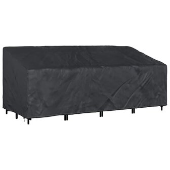 Tuinbankhoes Zwart 200 x 100 x 89 cm 420D oxford stof 3