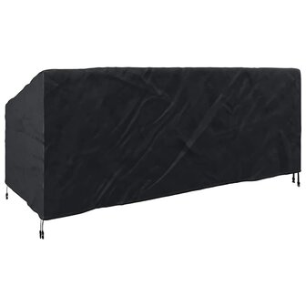Tuinbankhoes Zwart 200 x 100 x 89 cm 420D oxford stof 7
