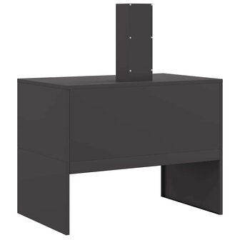 Vuurkorf Zwart 80 x 50 x 96 cm Koudgewalst staal 5