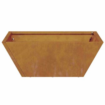 Tuin Kom Plantenbak Roestig 40 x 40 x 15 cm Cortenstaal 6
