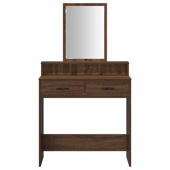 Kaptafel met lade Bruin Eiken 79 x 41 x 140 cm Bewerkt hout 6