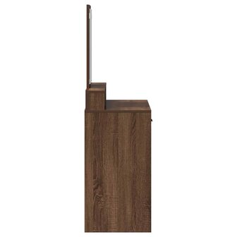 Kaptafel met lade Bruin Eiken 79 x 41 x 140 cm Bewerkt hout 7