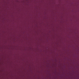 Hocker rond fluweel paars 5