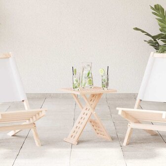 Salontafel Bruin 33 x 33 x 40.5 cm Massief walnotenhout 1