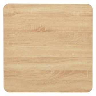 Bistrotafel 78,5x78,5x107 cm eikenkleurig 3