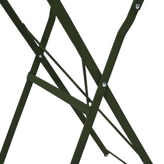 Bistrotafel Donkergroen &Oslash;50x71 cm Poedercoating staal 8