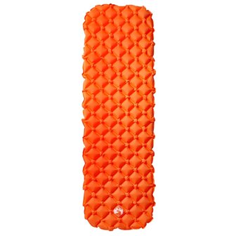 Kampeermatras opblaasbaar 190x58x6 cm 1-persoons oranje 2