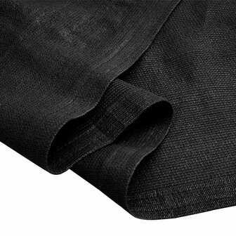 Tenttapijt 400x400 cm HDPE zwart 6